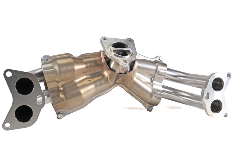 Subaru WRX Performance Exhaust - Perrin Performance - Equal Length Header - Brushed SS - `22-`25